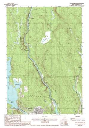 East Millinocket USGS topographic map 45068f5