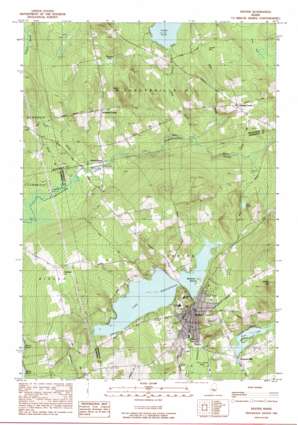 Dexter USGS topographic map 45069a3