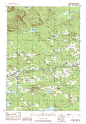 Sangerville USGS topographic map 45069b3
