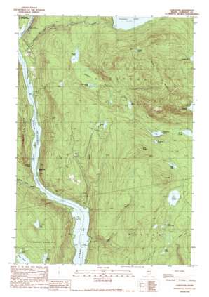 Caratunk USGS topographic map 45069b8