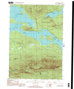 The Horns topo map