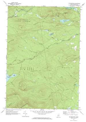 Tim Mountain USGS topographic map 45070b5