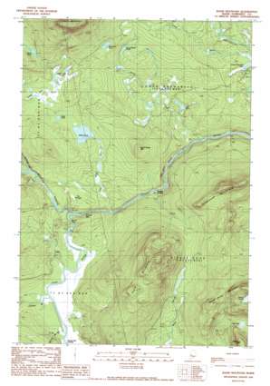 Basin Mountain USGS topographic map 45070c2