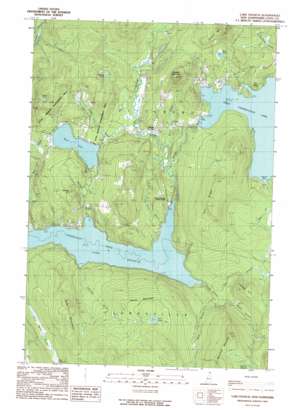 Lake Francis topo map