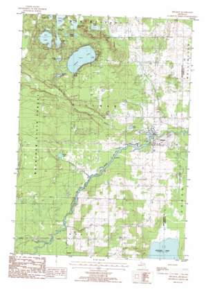 Hillman USGS topographic map 45083a8