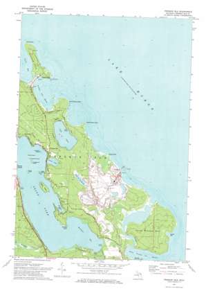Presque Isle topo map