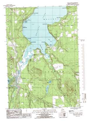 Indian River topo map