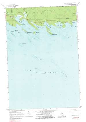 Prentiss Bay USGS topographic map 45084h2