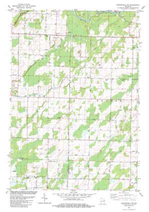 Porterfiled Sw USGS topographic map 45087a8