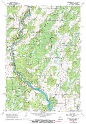 Chappee Rapids USGS topographic map 45087b6
