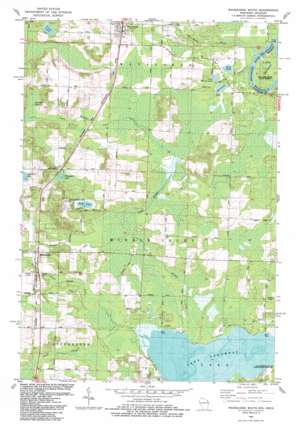 Wausaukee South USGS topographic map 45087c8