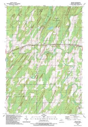 Wilson USGS topographic map 45087f4