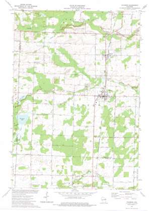 Wabeno USGS topographic map 45088a1