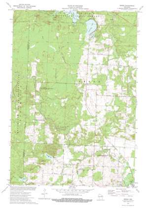 Breed USGS topographic map 45088a4
