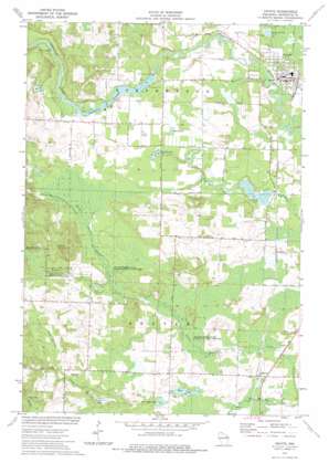 Crivitz USGS topographic map 45088b1