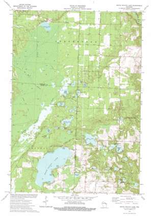 White Potato Lake USGS topographic map 45088b2
