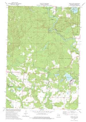White Lake USGS topographic map 45088b7