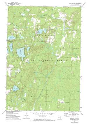 Wheeler Lake USGS topographic map 45088c4