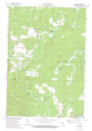 Lily USGS topographic map 45088c7