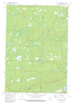 McCaslin Mountain USGS topographic map 45088d4
