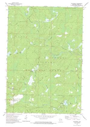 Blackwell USGS topographic map 45088e5