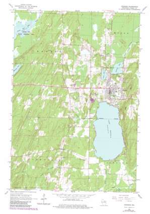 Crandon USGS topographic map 45088e8