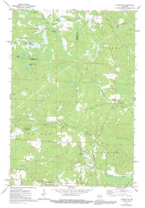 Dunbar NE USGS topographic map 45088f1