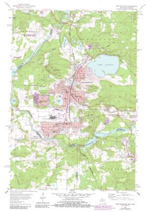 Randville USGS topographic map 45088g1