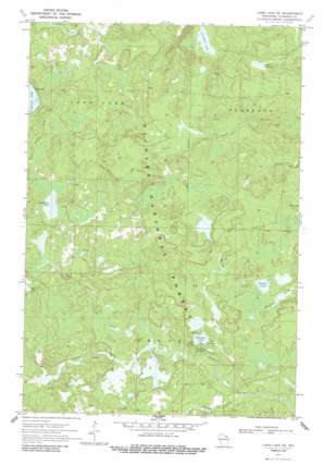 Long Lake SE USGS topographic map 45088g5