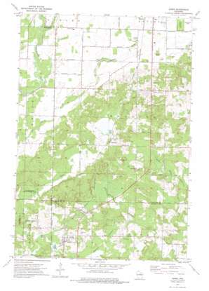 Aniwa USGS topographic map 45089a2