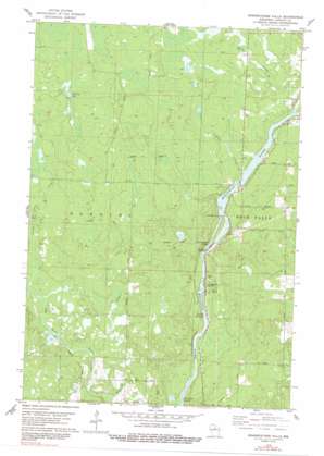 Grandfather Falls USGS topographic map 45089c7