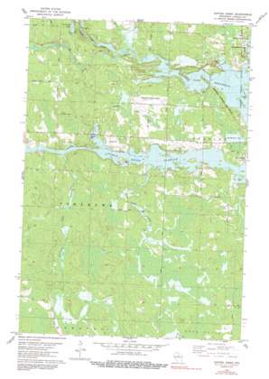 Coffee Creek USGS topographic map 45089d7