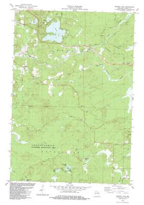 George Lake USGS topographic map 45089e3