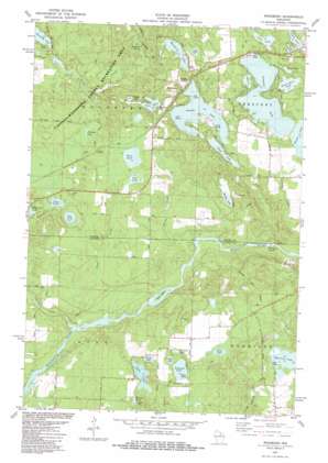 Woodboro USGS topographic map 45089e5
