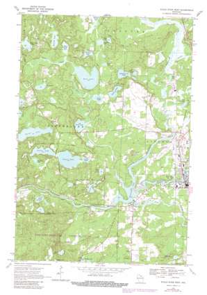 Eagle River West USGS topographic map 45089h3