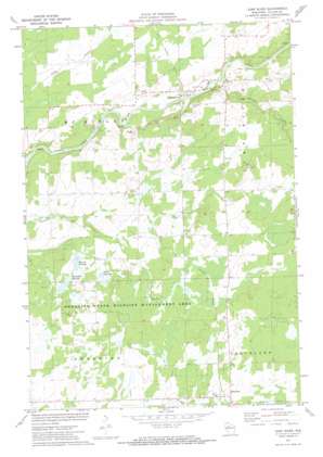 Jump River USGS topographic map 45090c7