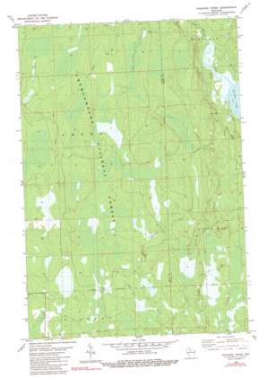 Thunder Creek USGS topographic map 45090f1