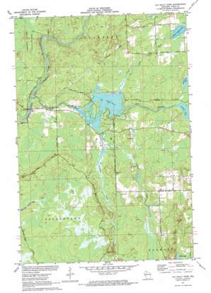 Lac Sault Dore USGS topographic map 45090f5