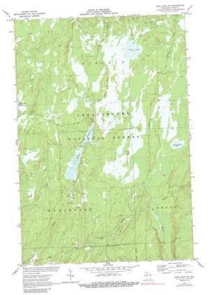 Pike Lake SW USGS topographic map 45090g2