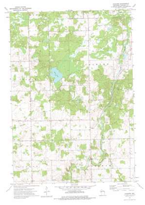 Bloomer USGS topographic map 45091a1