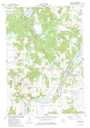 Jim Falls USGS topographic map 45091a3