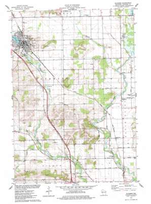 Bloomer USGS topographic map 45091a4