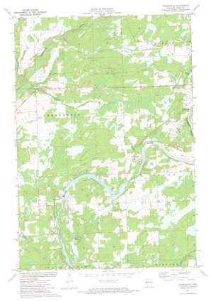 Thornapple USGS topographic map 45091d2