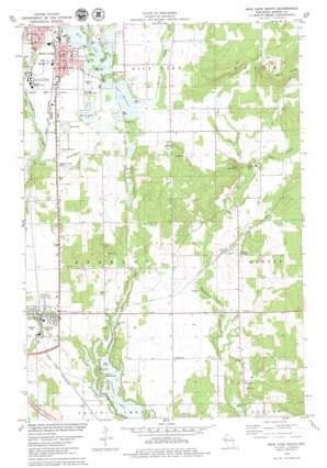 Rice Lake South USGS topographic map 45091d6