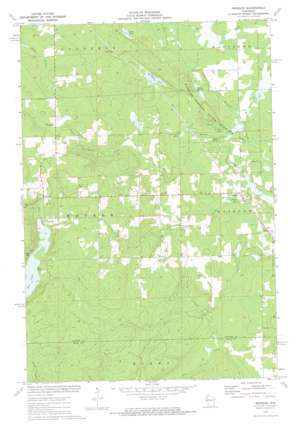 Weirgor USGS topographic map 45091f3