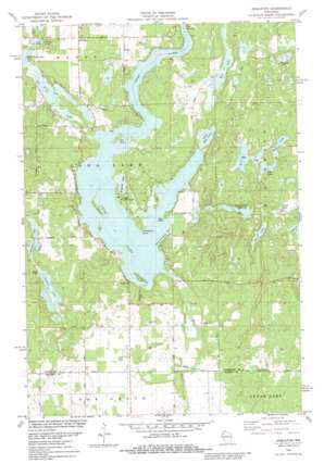 Nobleton USGS topographic map 45091f6
