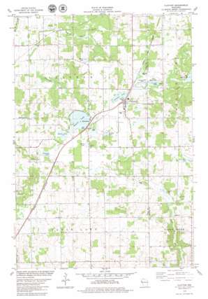 Clayton USGS topographic map 45092c2