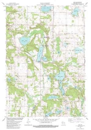 Nye USGS topographic map 45092c5