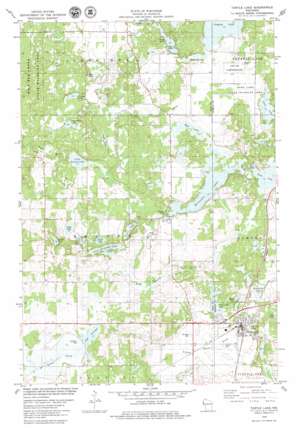 Turtle Lake USGS topographic map 45092d2