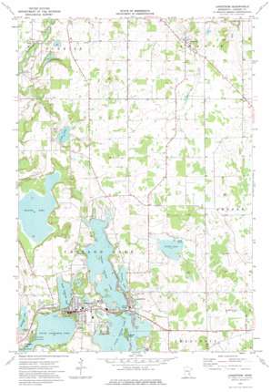 Lindstrom USGS topographic map 45092d7